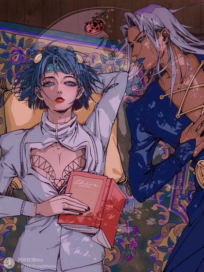 《(JOJO的奇妙冒險同人)【茶布/ABO】奶瓶、報表和玫瑰花》