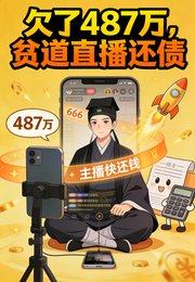 欠了487萬，貧道直播還債